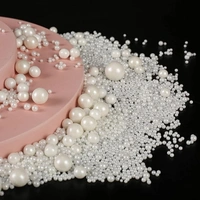 The Baking Curv White Sprinklers Mix Size  - 1 Kg