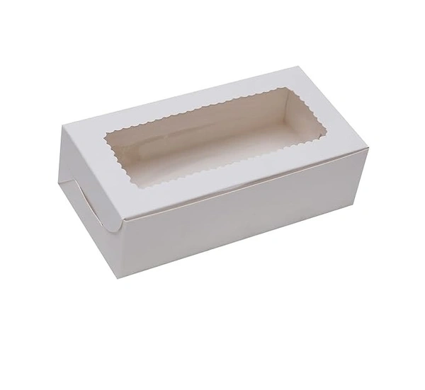 The Baking Curv 2 Pcs Brownie Box White - Pack of 10