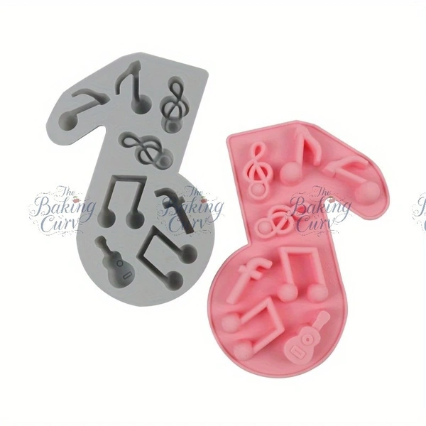 The Baking Curv Music Mould 