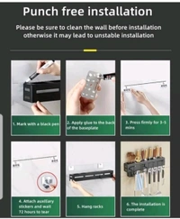 Kitchen Shelf Non Rust Stainless Steal Product Alloy Wall Mount Knife HOLDER