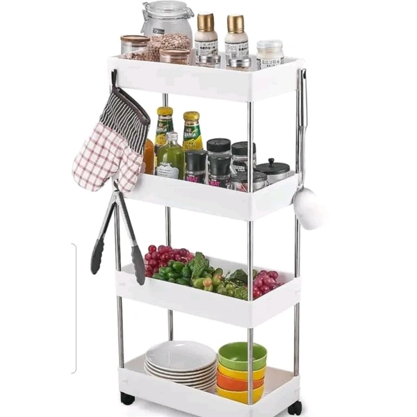 All In One Plastic Storage Kelf For  Kizchen,bathroom  And Bedroom