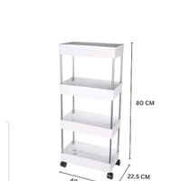All In One Plastic Storage Kelf For  Kizchen,bathroom  And Bedroom