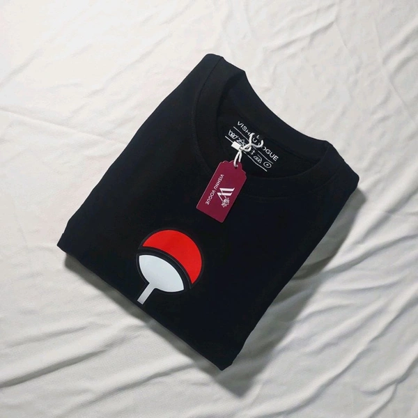 Vishnu Vogue Sasuke Black Oversized T-Shirt - Black, S