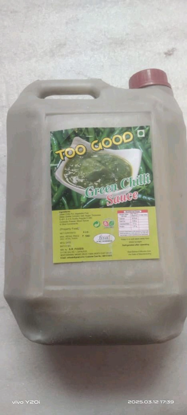Chilli Sauce [Too Good] (5L)