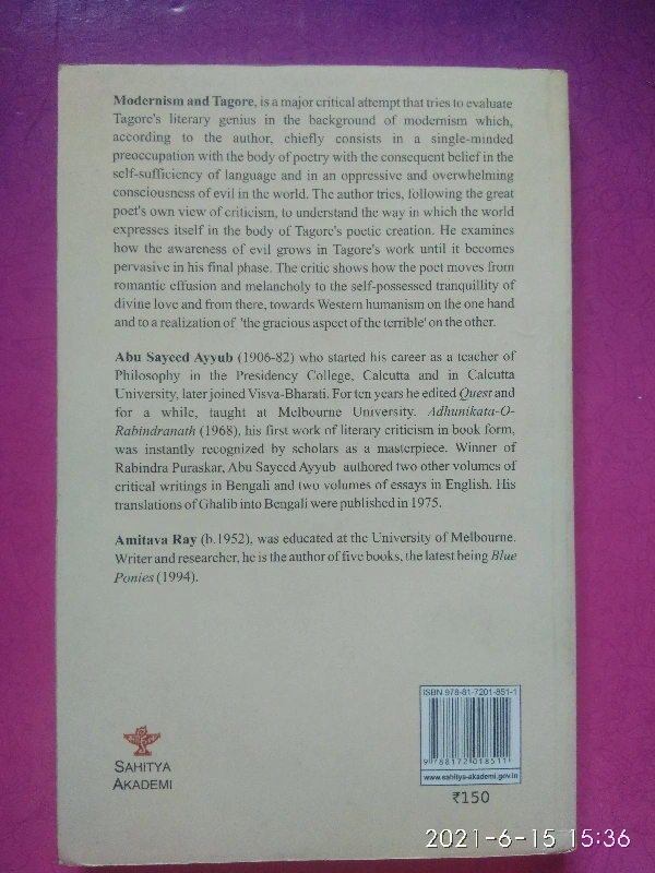 MODERNISM AND TAGORE