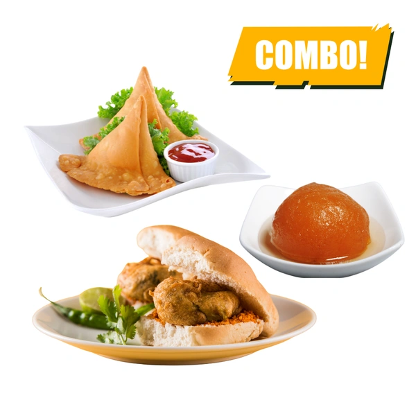 LightBite Samosa, Vada pav & Gulab jamun Pack
