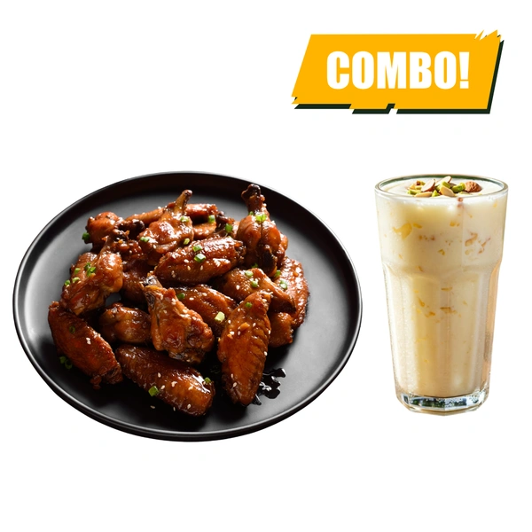 LightBite Chicken Manchurian & Standard Lassi