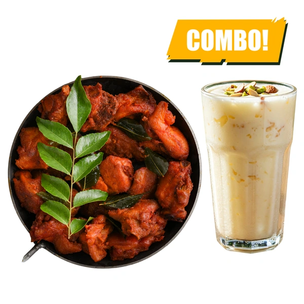 LightBite Chicken Kabab & Standard Lassi