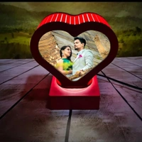 Mehra Gift House Acrylic Photo Rotating Lamps