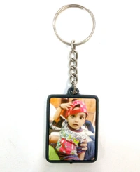 Mehra Gift House Customized Metal Key Chain in plastic mode