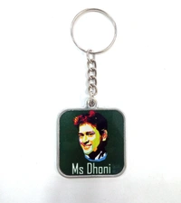 Mehra Gift House Customized Silver Key Chain in Different Sheps