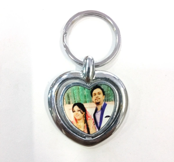 Mehra Gift House Customized Metal Key Chain in Different Shapes
