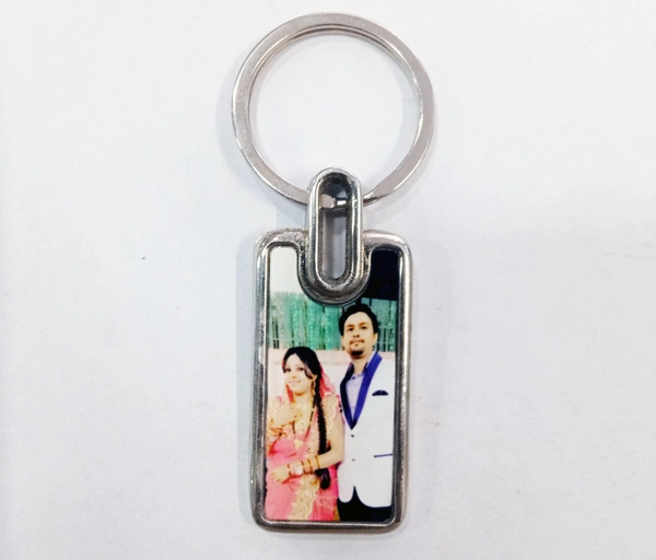 Mehra Gift House Customized Metal Key Chain in Different Shapes