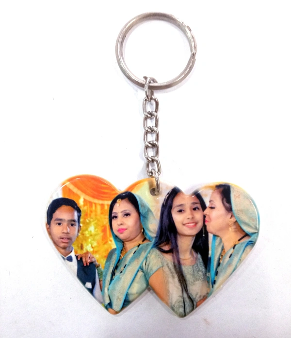 Mehra Gift House Customized Key Chain in Different Shapes