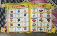 Mehra Gift House Photo Printed Learning Cushion Book