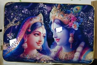 Mehra Gift House Gods & sceneres for wall decor crystal with golden border photo frame for home Resin Painting 12 inch x 18 inch