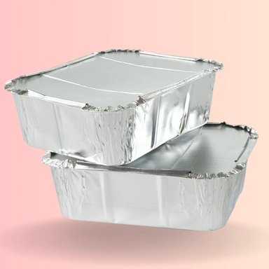 Aluminum Foil  Parcel Container