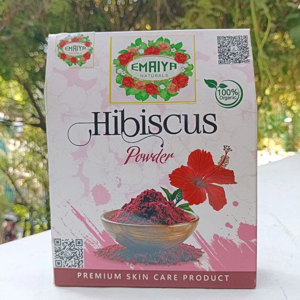 Hibiscus Powder - 100gms, Solid Pink