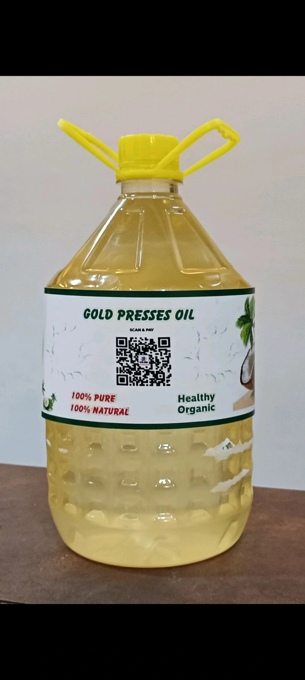 Coconut Oil - White, H 13 x W 21 Inches, 5 Lr