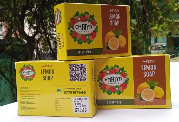 Lemon Soap - 100 gms