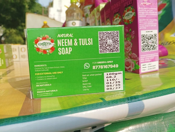 Neem And Tulasi Soap - 100 gms