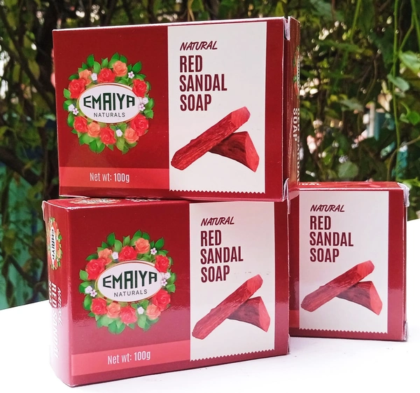 Red Sandal Soap - 100 gms