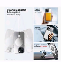 AEIDESS IPHONE 14 BACK COVER TRANS PARENT  - White