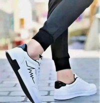   SPORTS SHOES DAILY LIFE GOOD FELL COUPRING RUNNING SHOES FOR EVERY DAY USE OF SHOES RACING  CYCLING SHOES GYM SHOES  - White, 6 INCH   7 INCH  8 INCH