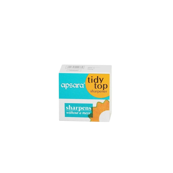 Apsara Tidy Top Sharpener | Round Shape  - Brand 	Apsara, Nataraj Specific Uses For Product 	Sharpening Material 	Plastic Target Audience 	Artist, Teacher, Student Special Feature 	Portable