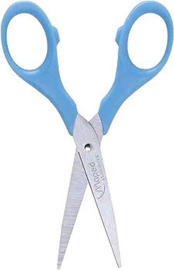 Maped Universal Grape Moustache 13mm Scissor | Multipurpose Scissor | Comfort Grip Handle | Kitchen Scissor
