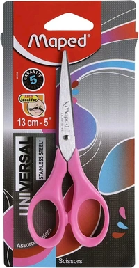 Maped Universal Grape Moustache 13mm Scissor | Multipurpose Scissor | Comfort Grip Handle | Kitchen Scissor