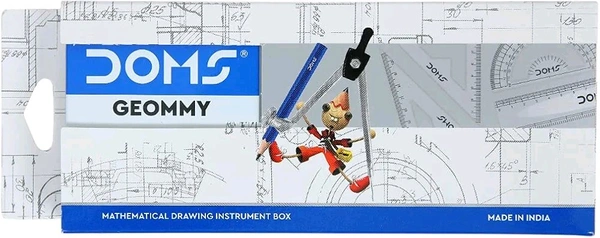 Doms Geommy Mathematical Drawing Instrument Geometry Box, Pack of 1
