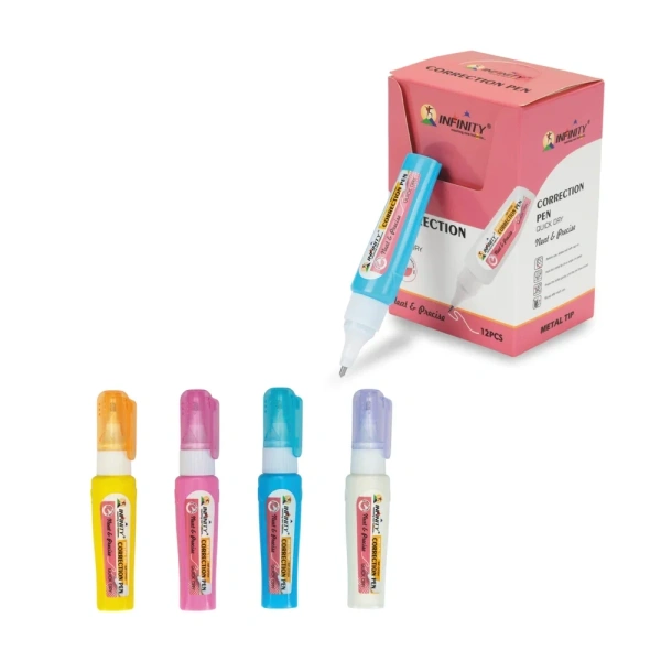 JC Correction Pen Small - Small, White
