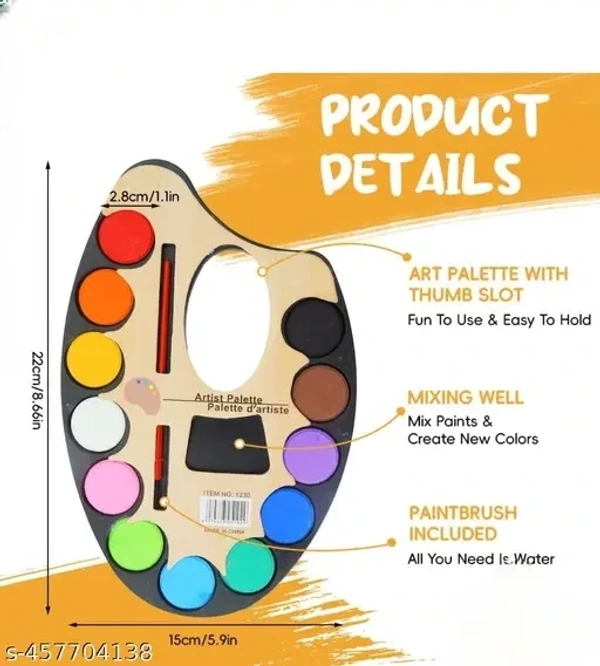Color Water Based Paint Safe for Kids