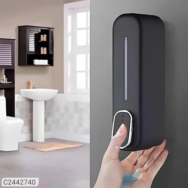 wall-mounted soap dispenser