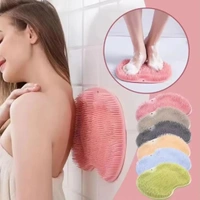 Anti Slip Silicon Foot & Back Scrubber Mat