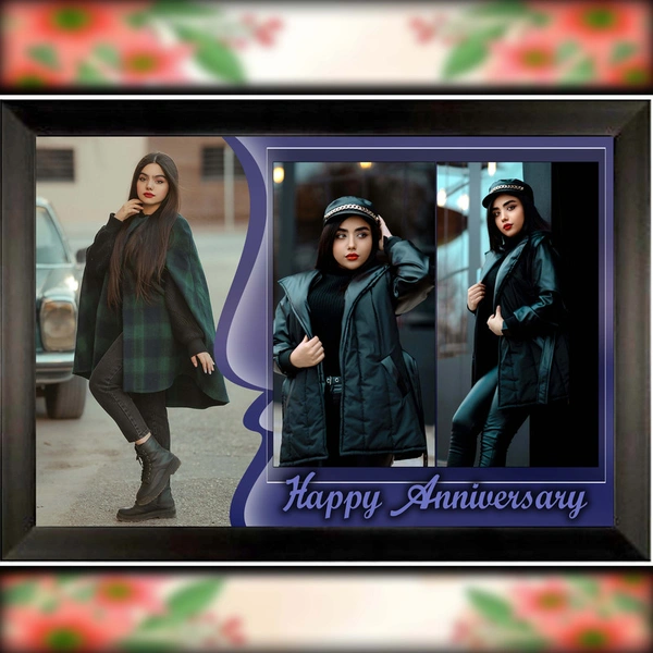 Anniversary  photo frame D.N 03 - 9*13 inch
