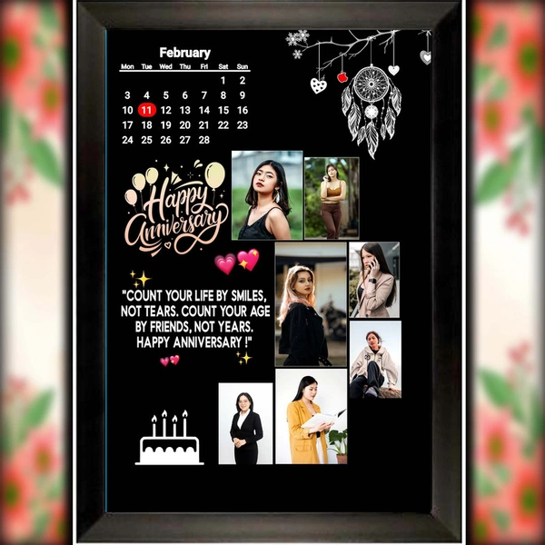 Anniversary  photo frame D.N 06 - 13*19 inch.