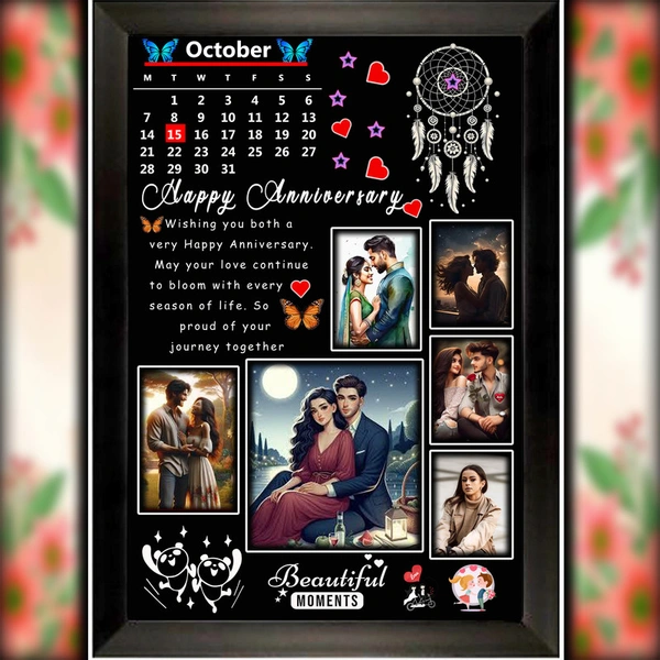 Anniversary  photo frame D.N 12 - 21*31   inch