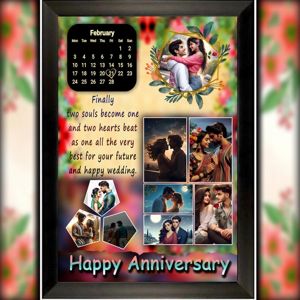 Anniversary  photo frame D.N 15 - 21*31   inch