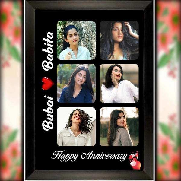 Anniversary  photo frame D.N 16 - 21*31   inch