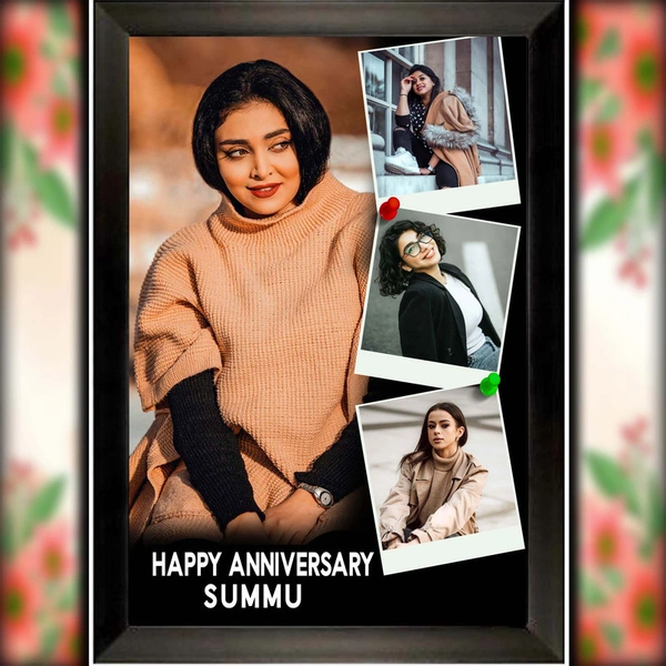 Anniversary  photo frame D.N 20 - 21*31   inch