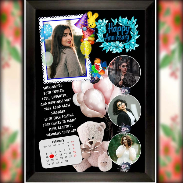 Anniversary  photo frame D.N 24 - 21*31   inch