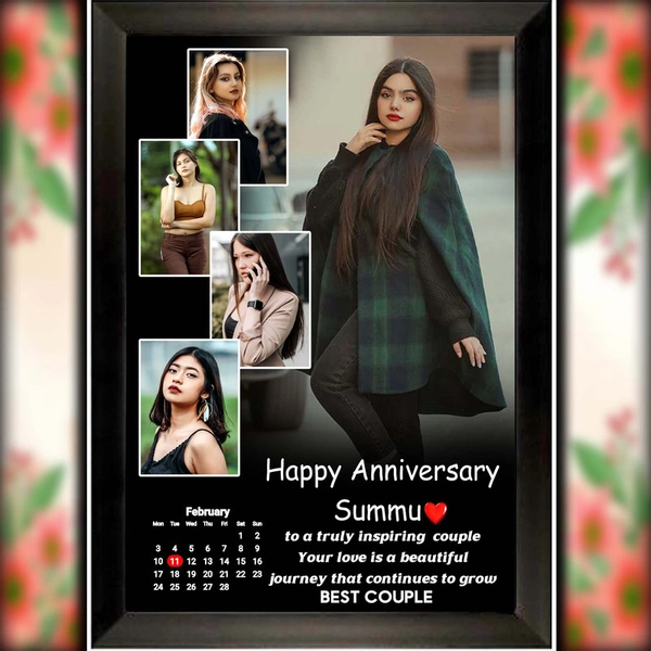 Anniversary  photo frame D.N 26 - 9*13 inch