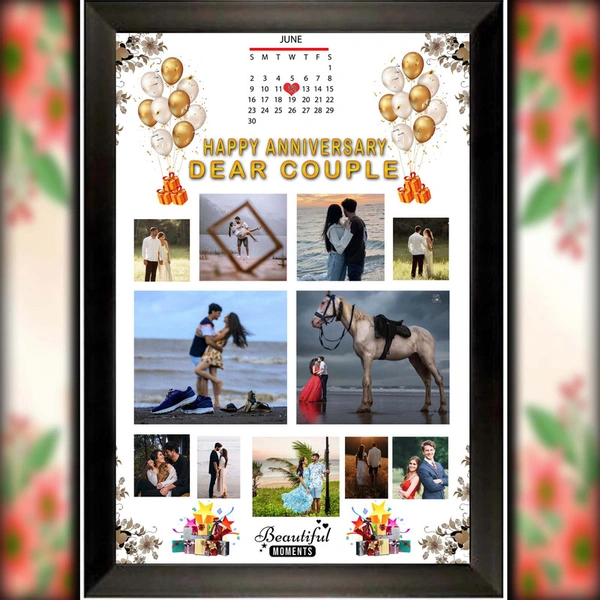Anniversary  photo frame D.N 45 - 21*31   inch