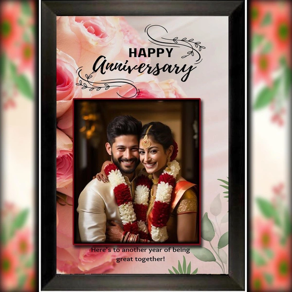 Anniversary  photo frame D.N 48 - 9*13 inch