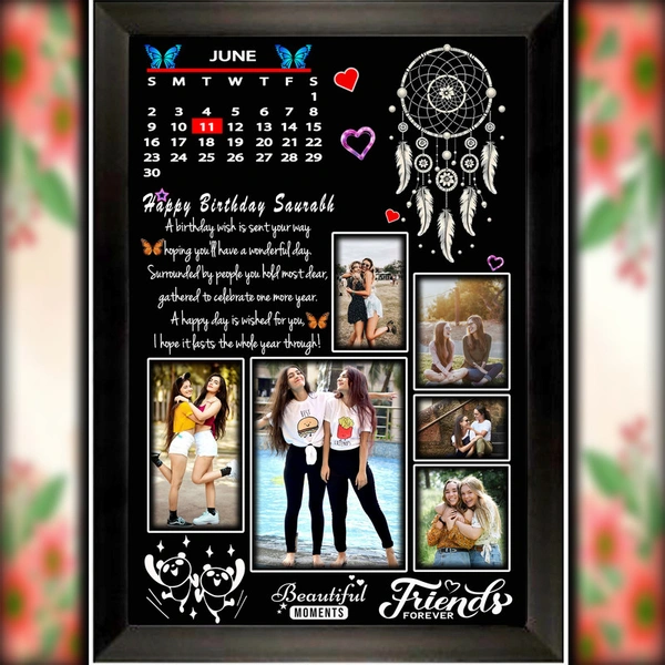 birthday photo frame D.N 01 - 13*19 inch.
