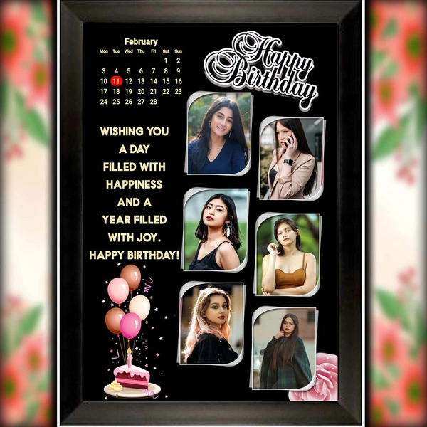 birthday photo frame D.N 11 - 9*13 inch