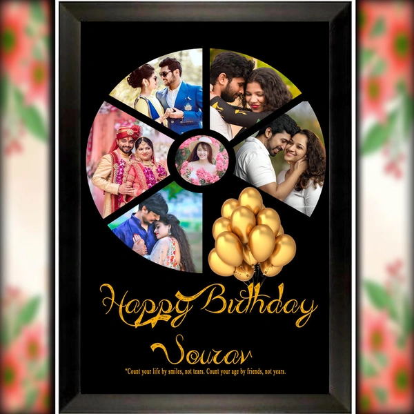 birthday photo frame D.N 29 - 9*13 inch