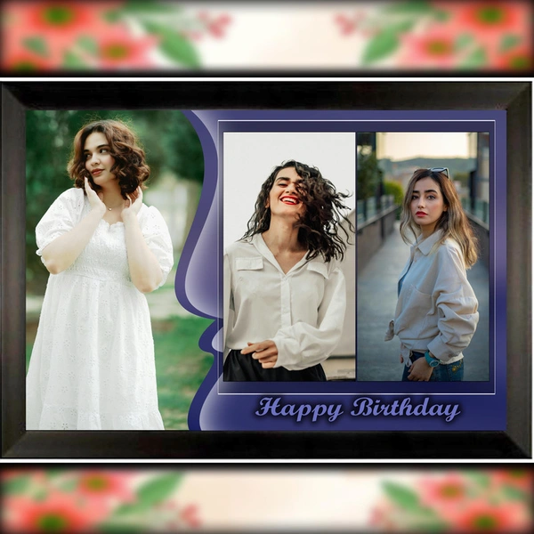 birthday photo frame D.N 31 - 9*13 inch